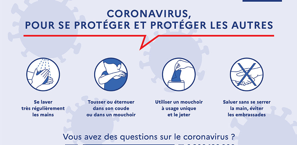COVID 19 - CONSIGNES SANITAIRES